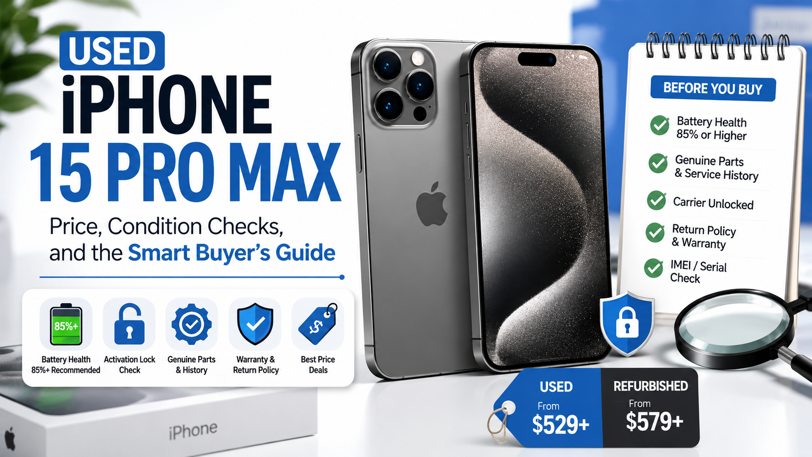 Used iPhone 15 Pro Max