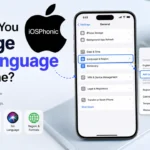 How do you change the language on iPhone