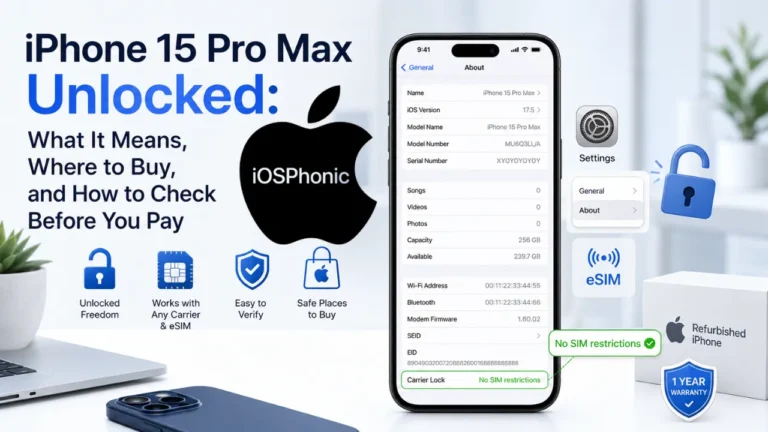 iPhone 15 Pro Max Unlocked