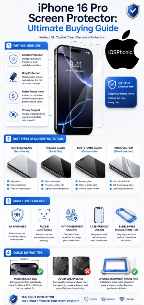 iPhone 16 Pro Screen Protector