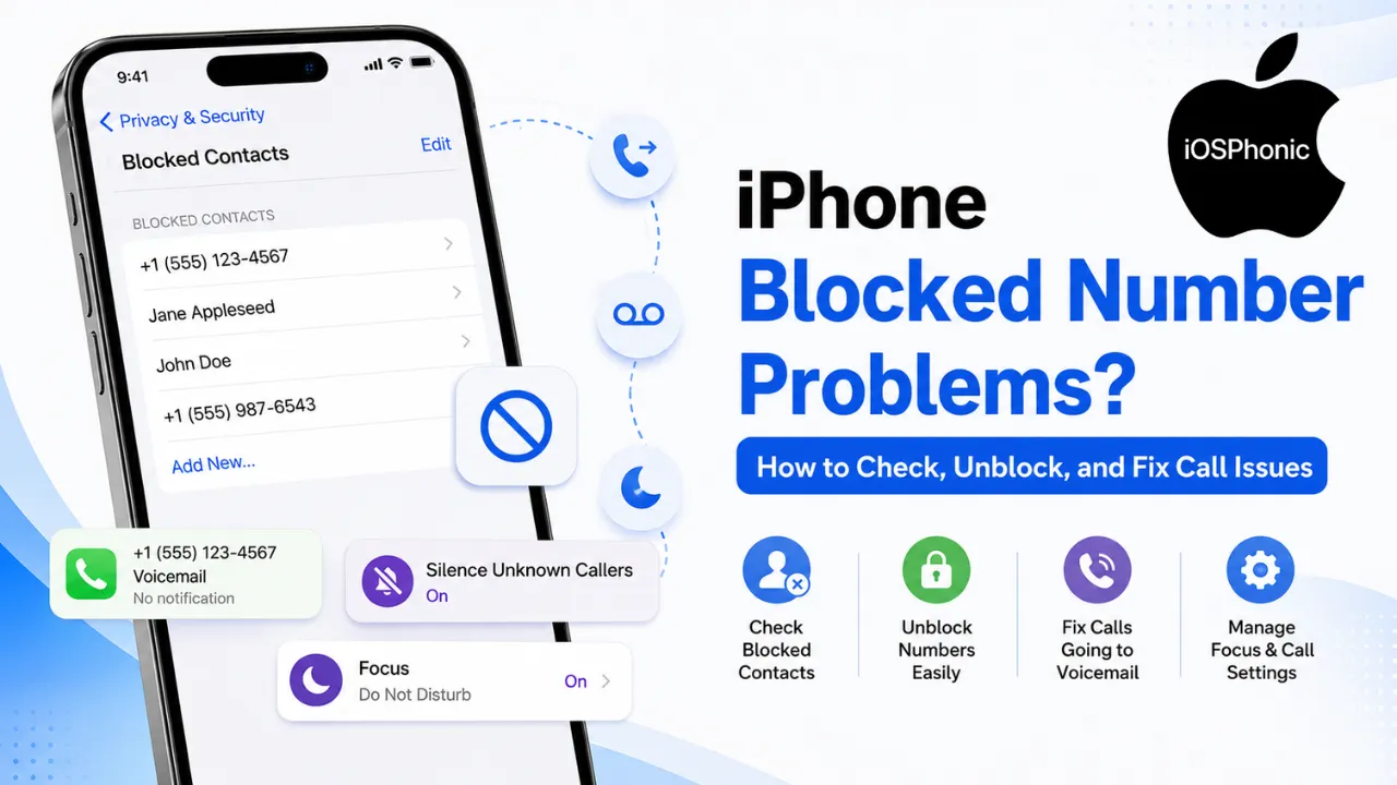 iPhone Blocked Number Problem
