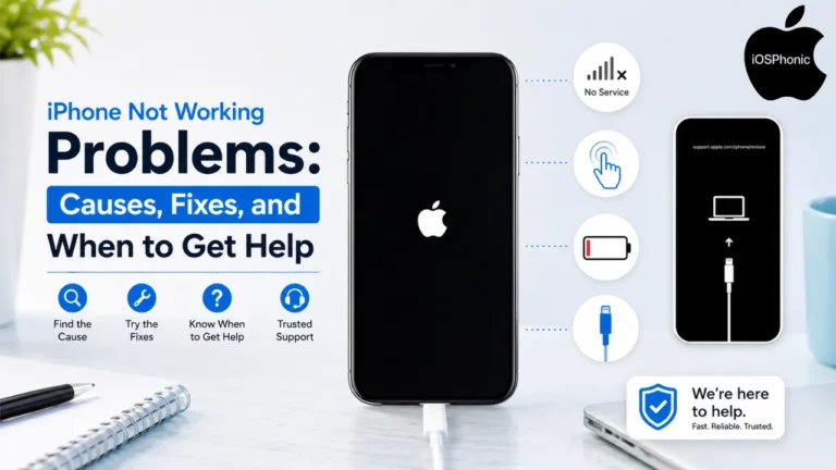 iPhone Not Working Problems