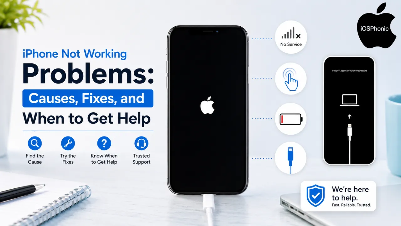 iPhone Not Working Problems