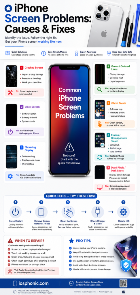 iPhone Screen Problems