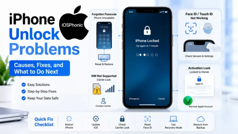 iPhone Unlock Problems