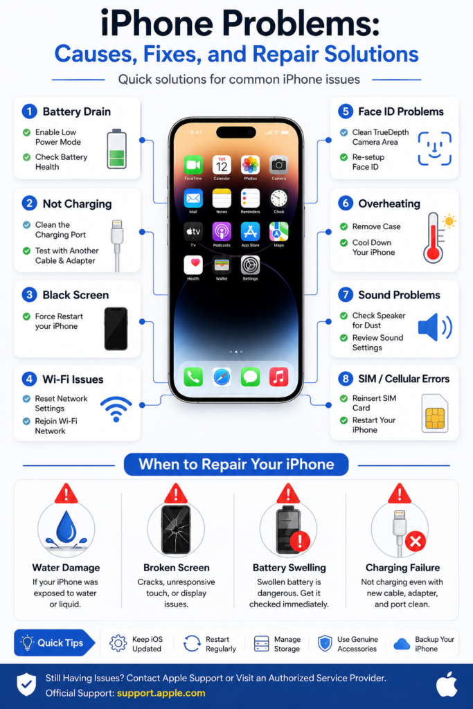 iPhone Uses Problems